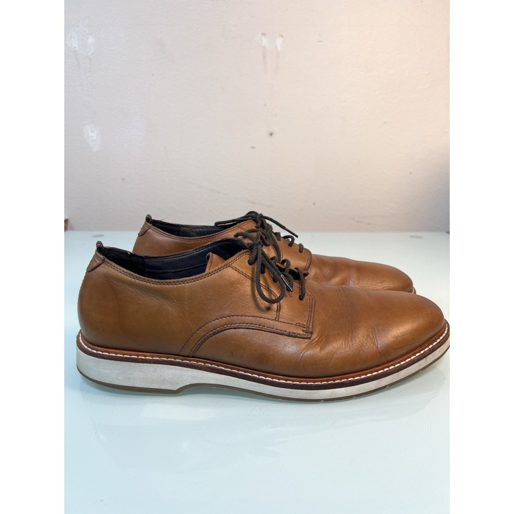Cole Haan Men's‎ 11.5M Brown Leather Oxford Casual Dress Comfort Shoes